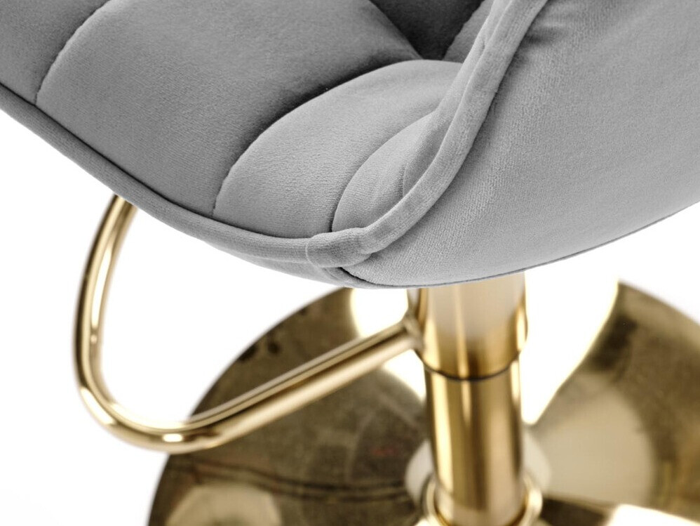 Barkruk Houston 1441 (Grijs + Gouden)