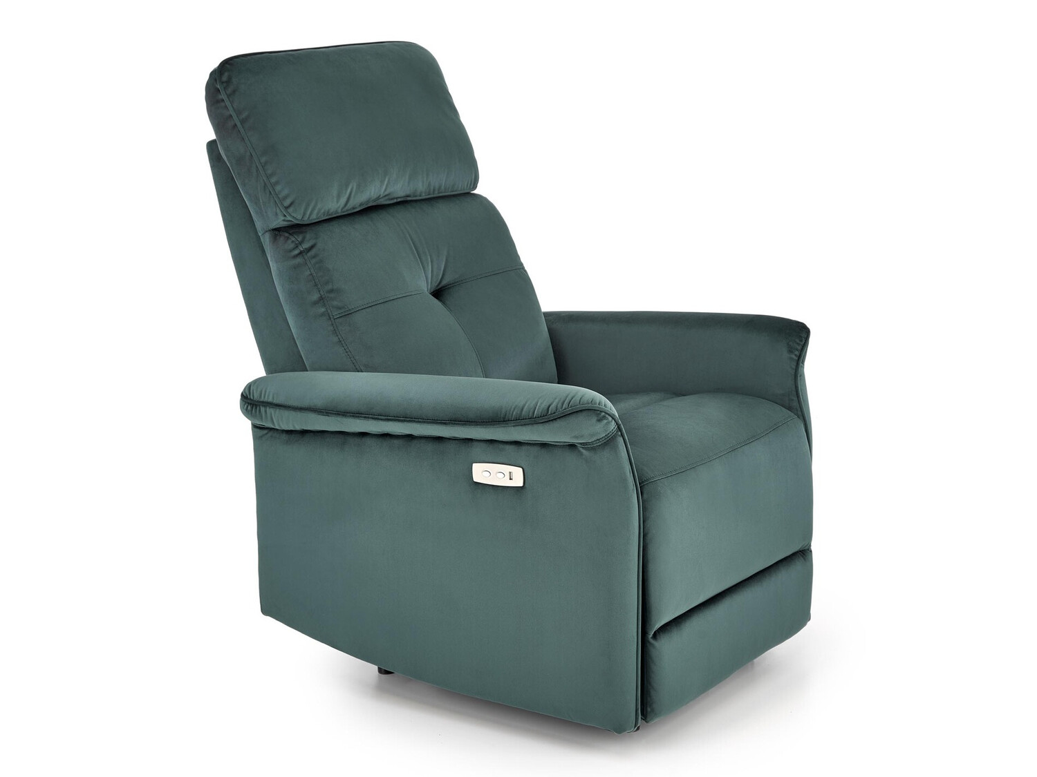 Relaxfauteuil Houston 1543 (Donkergroen)