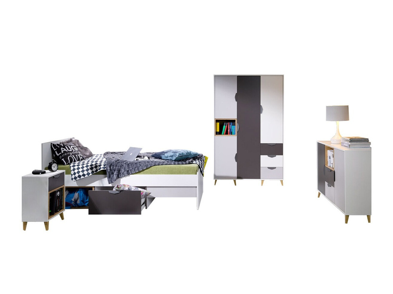 De reeks van de kinderkamer Domvera 116