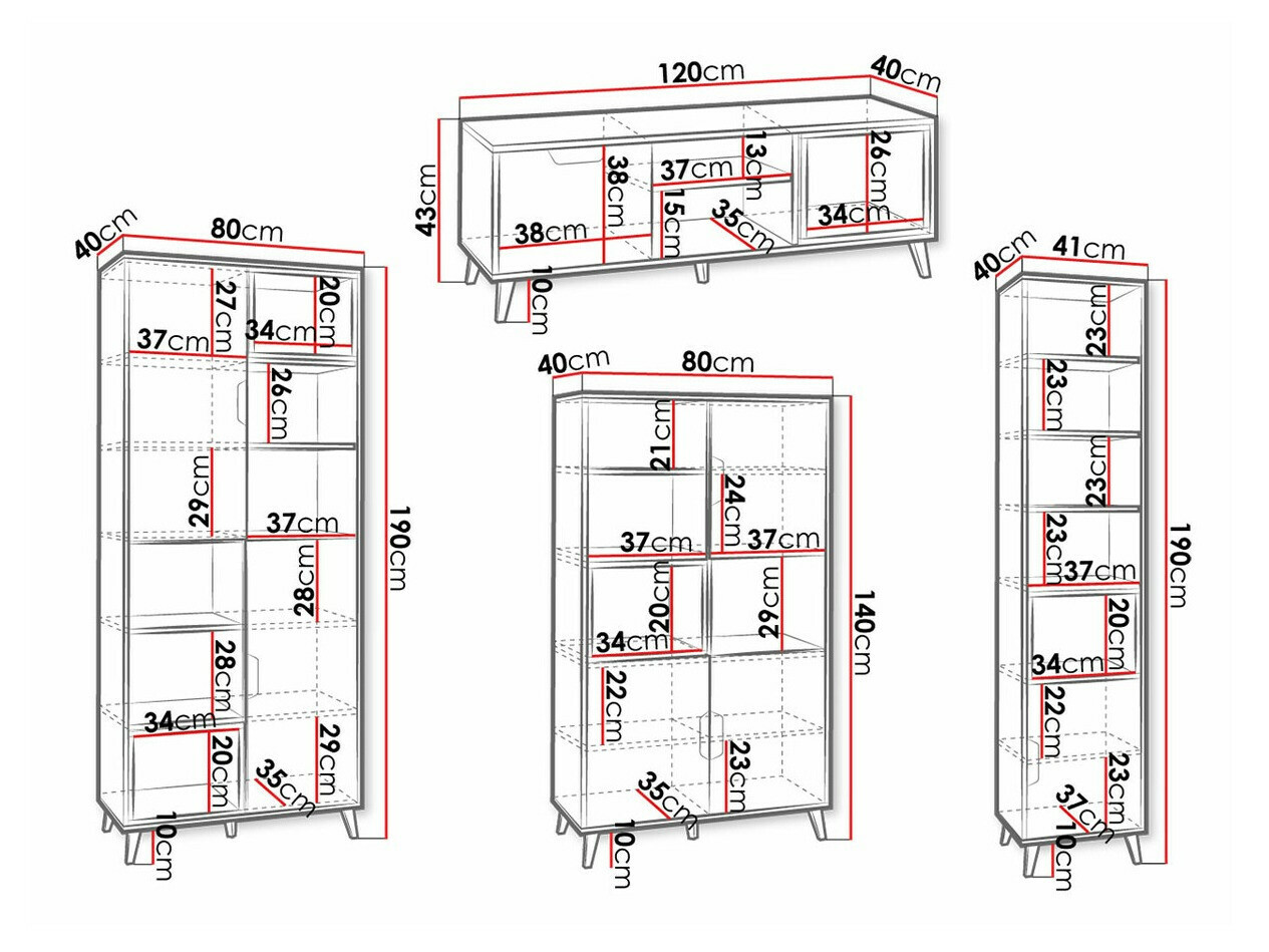 Woonkamerset Domvera 115