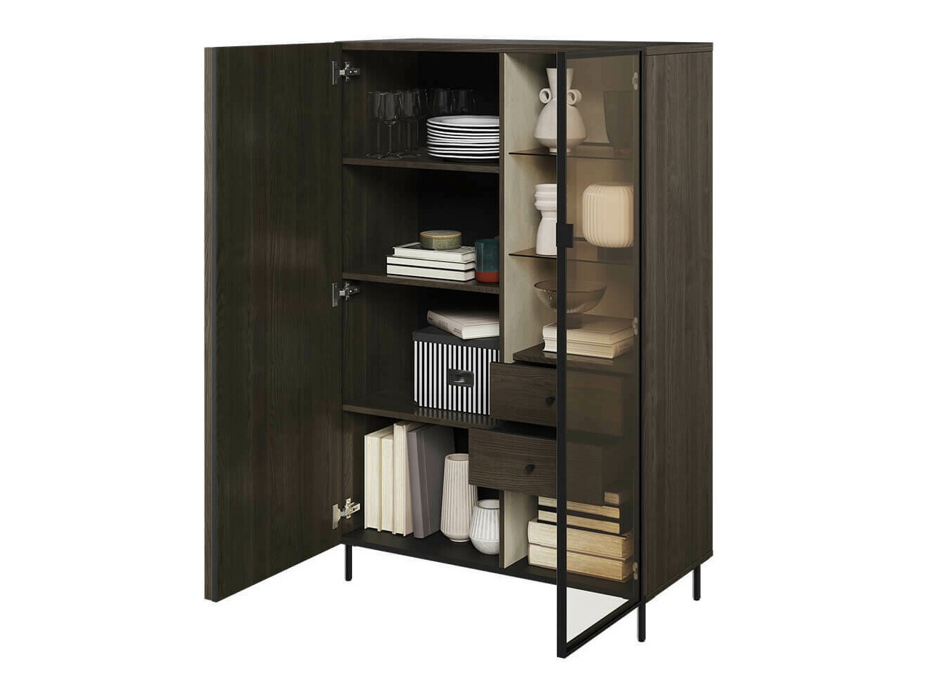 Boekenkast Catevari 105