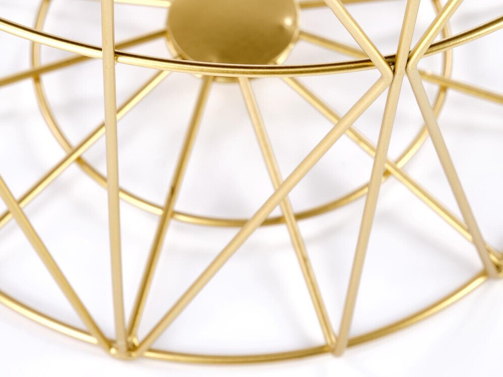 Salontafel Houston 1454 (Gouden + Wit marmer)