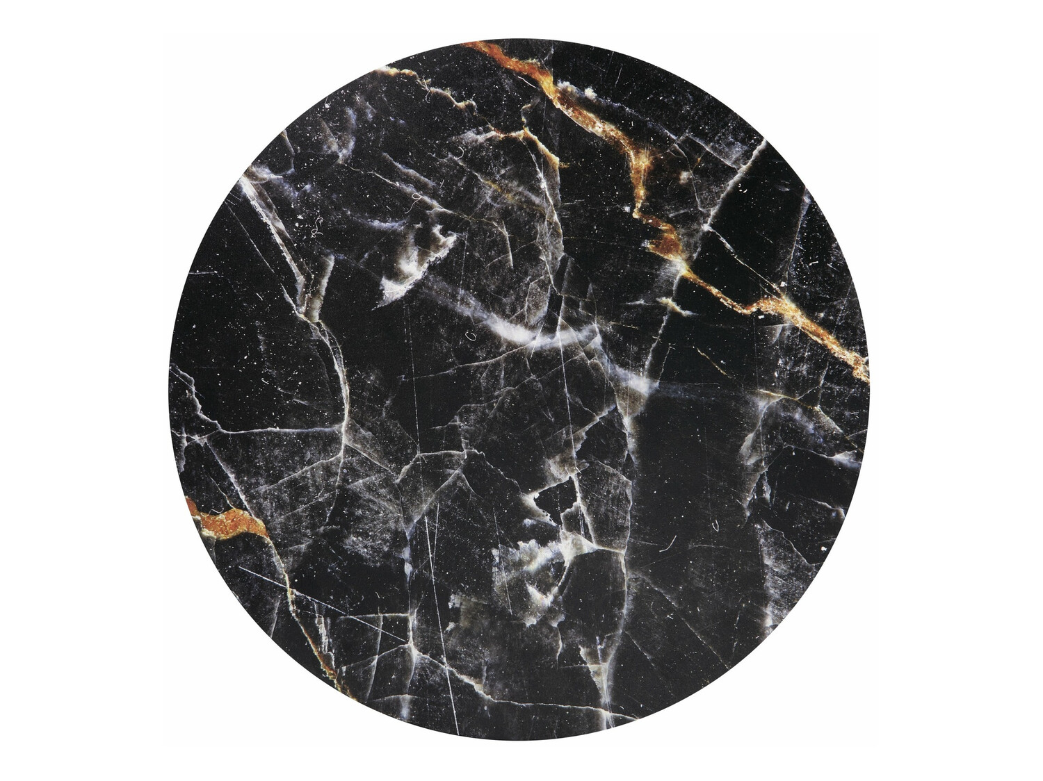 Salontafel Houston 1454 (Gouden + Zwart marmer)