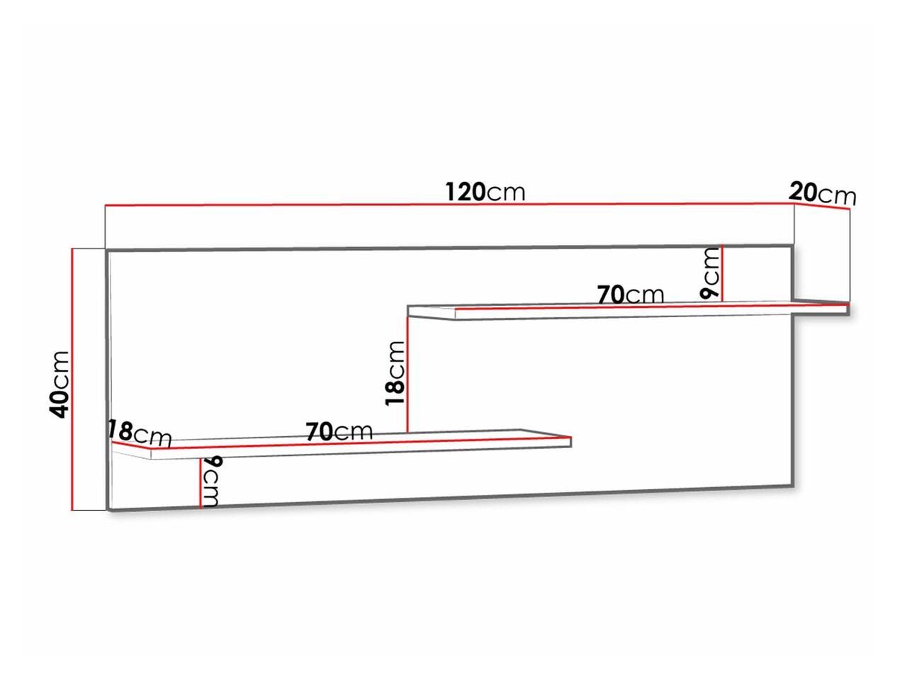 Wandplank Etrmona 110