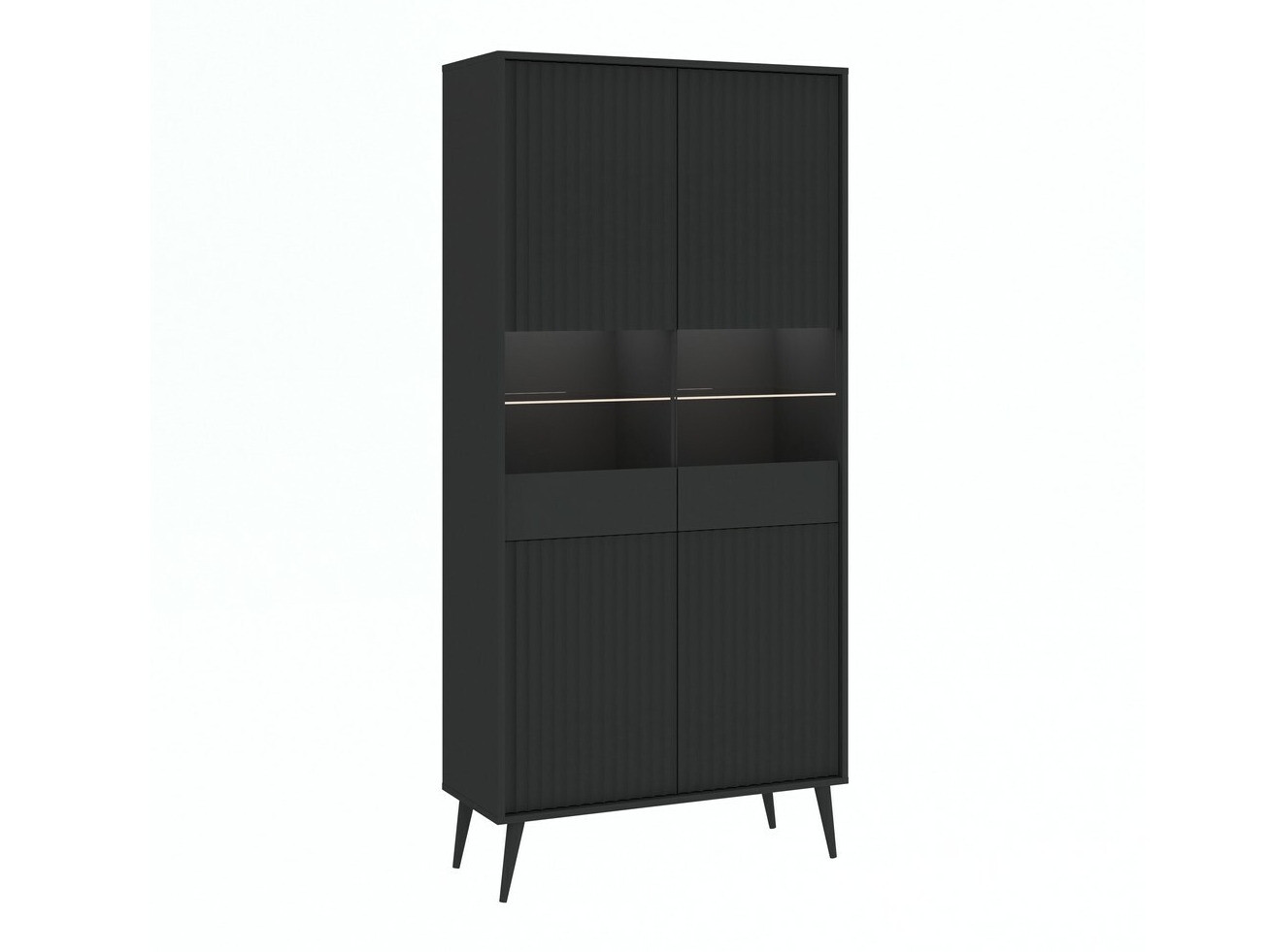 Boekenkast Cirferi 108 (Antraciet)