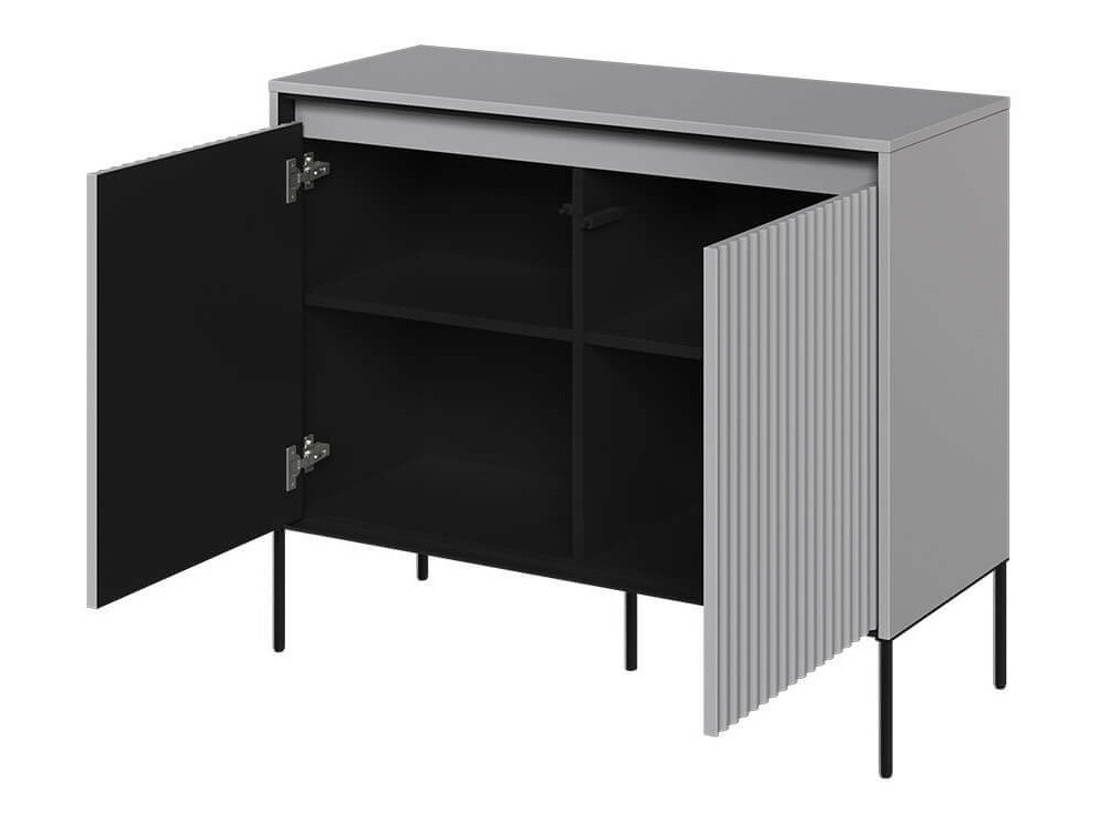 Dressoir Fernolu 101 (Grijs + Zwart)