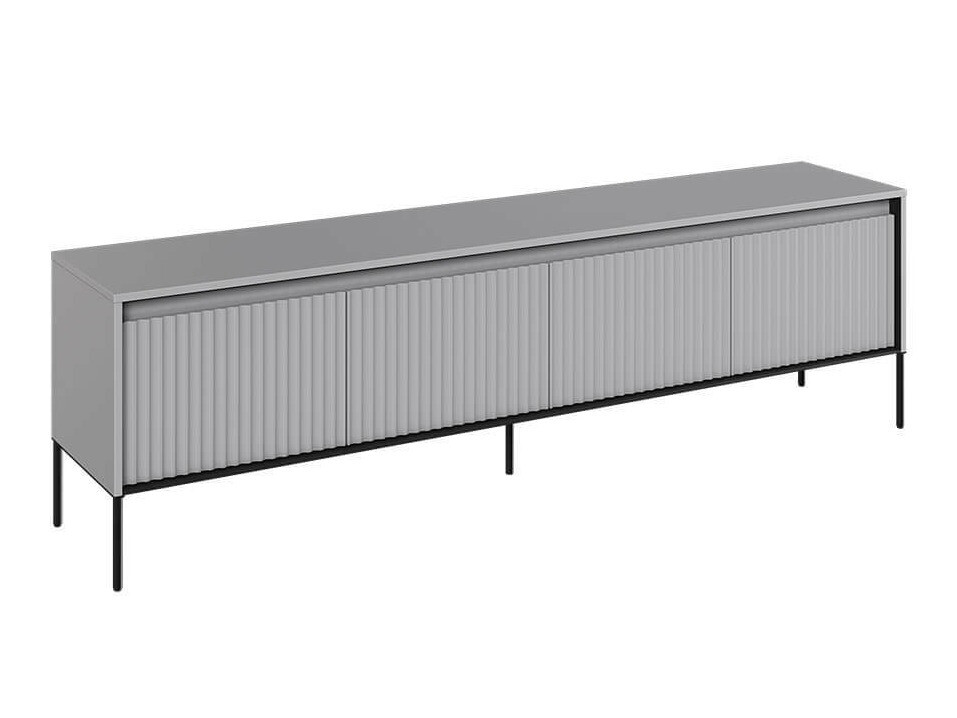 TV-meubel Fernolu 105 (Grijs + Zwart)