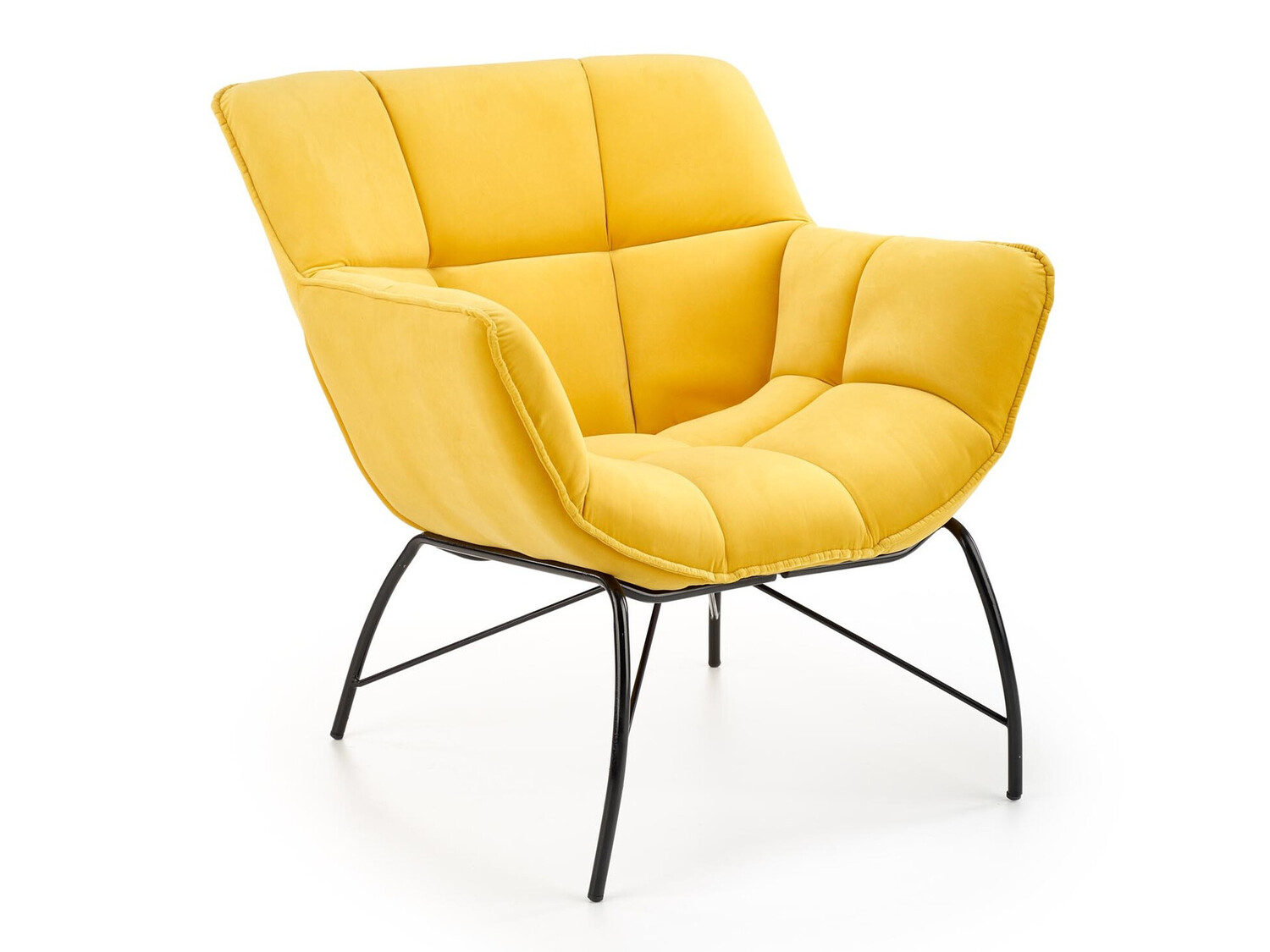 Fauteuil Houston 1485 (Geel + Zwart)