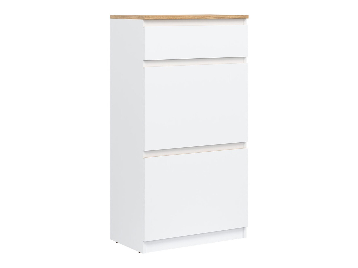 Schoenenkast Catelbi 108 (Wit + Eiken)