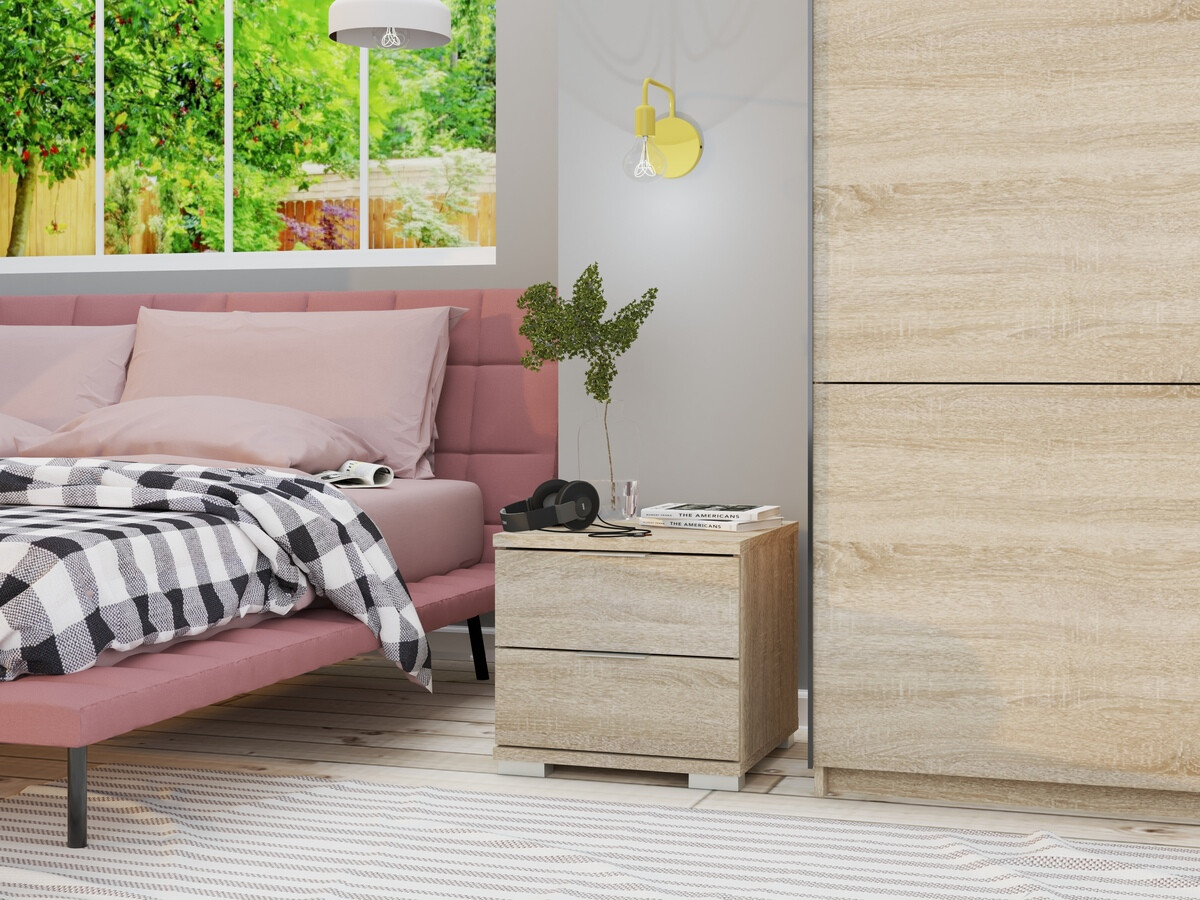 Nachtkastje Bristol 177 (Sonoma eik)