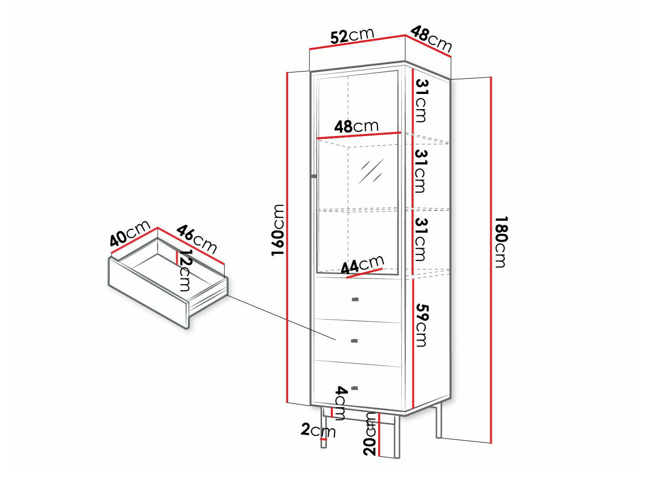 Boekenkast Comfivo 416