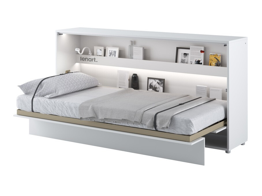 Muurbed Concept Pro Lenart V (Glanzend wit)
