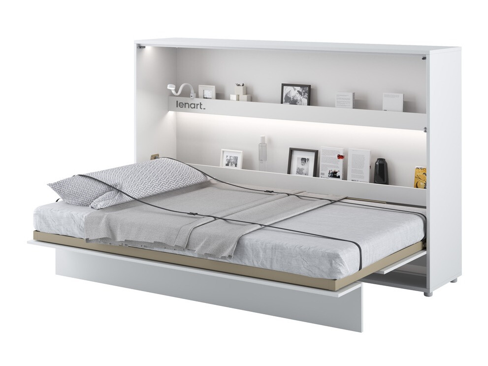 Muurbed Concept Pro Lenart V (Glanzend wit)