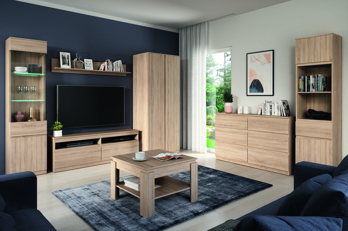 Salontafel Catelbi 114 (Sonoma eik)