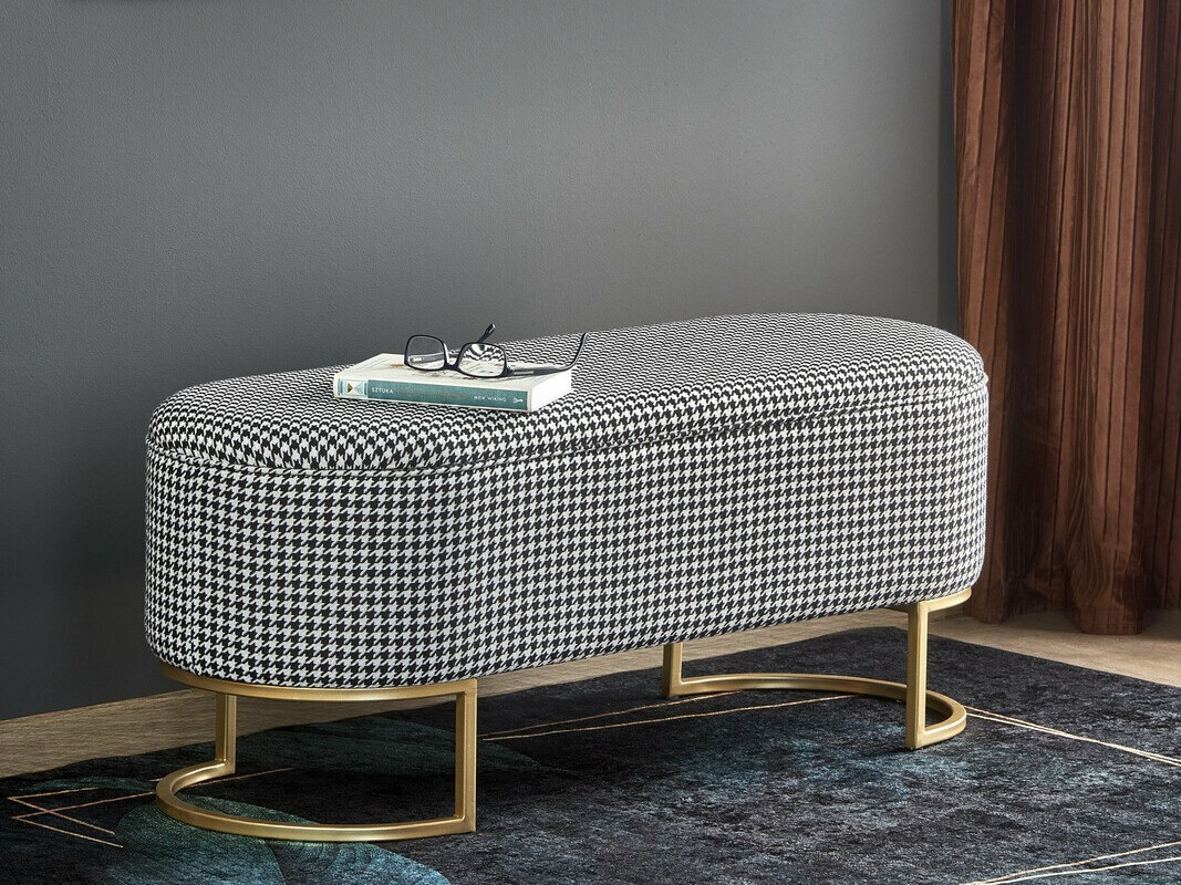 Gestoffeerde bank Houston 1496