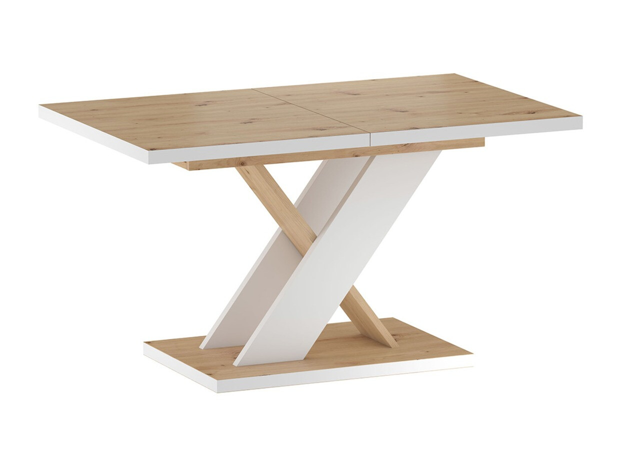 Tafel Boston 468 (Wotan eik + Wit)