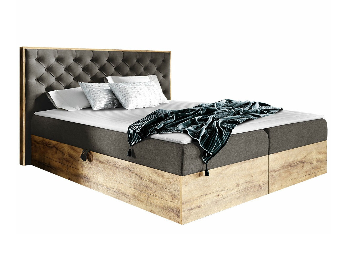 Boxspring Baltimore 182 (Wotan eik + Faro 5)