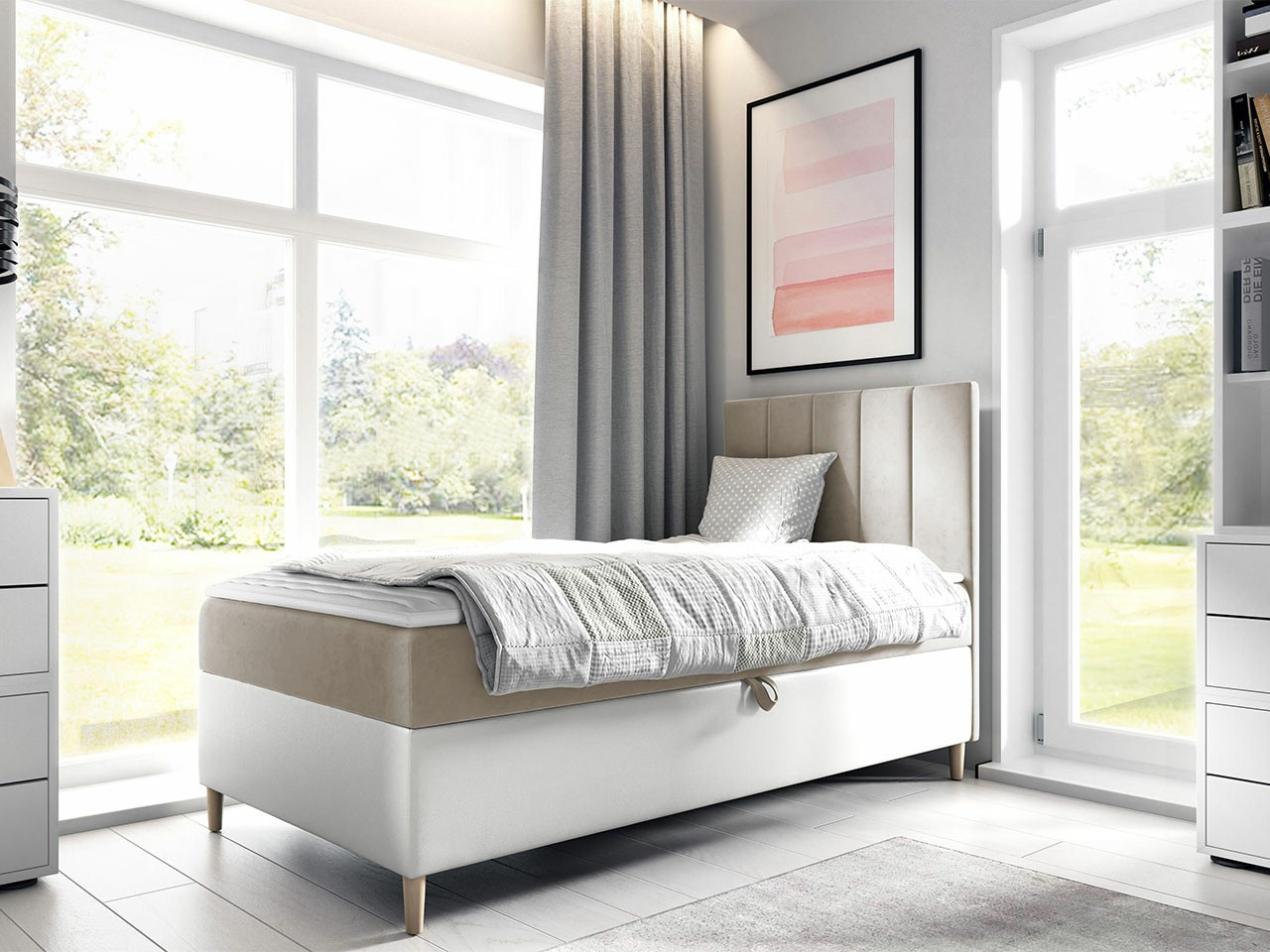 Boxspring Baltimore 170 (Soft 017 + Fresh 1)