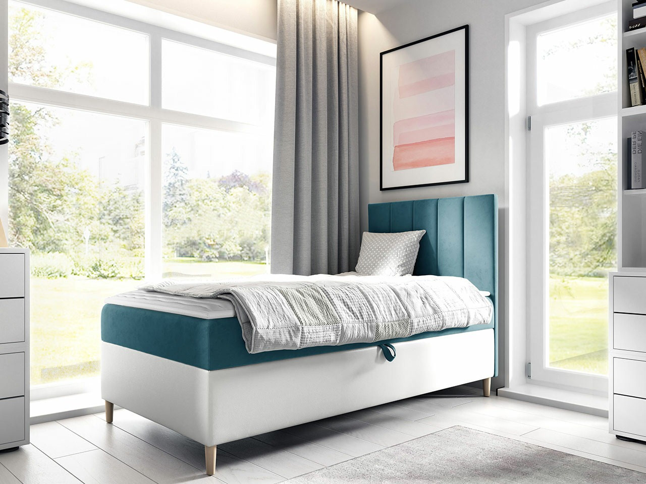 Boxspring Lucus VI (Soft 017 + Fresh 34)