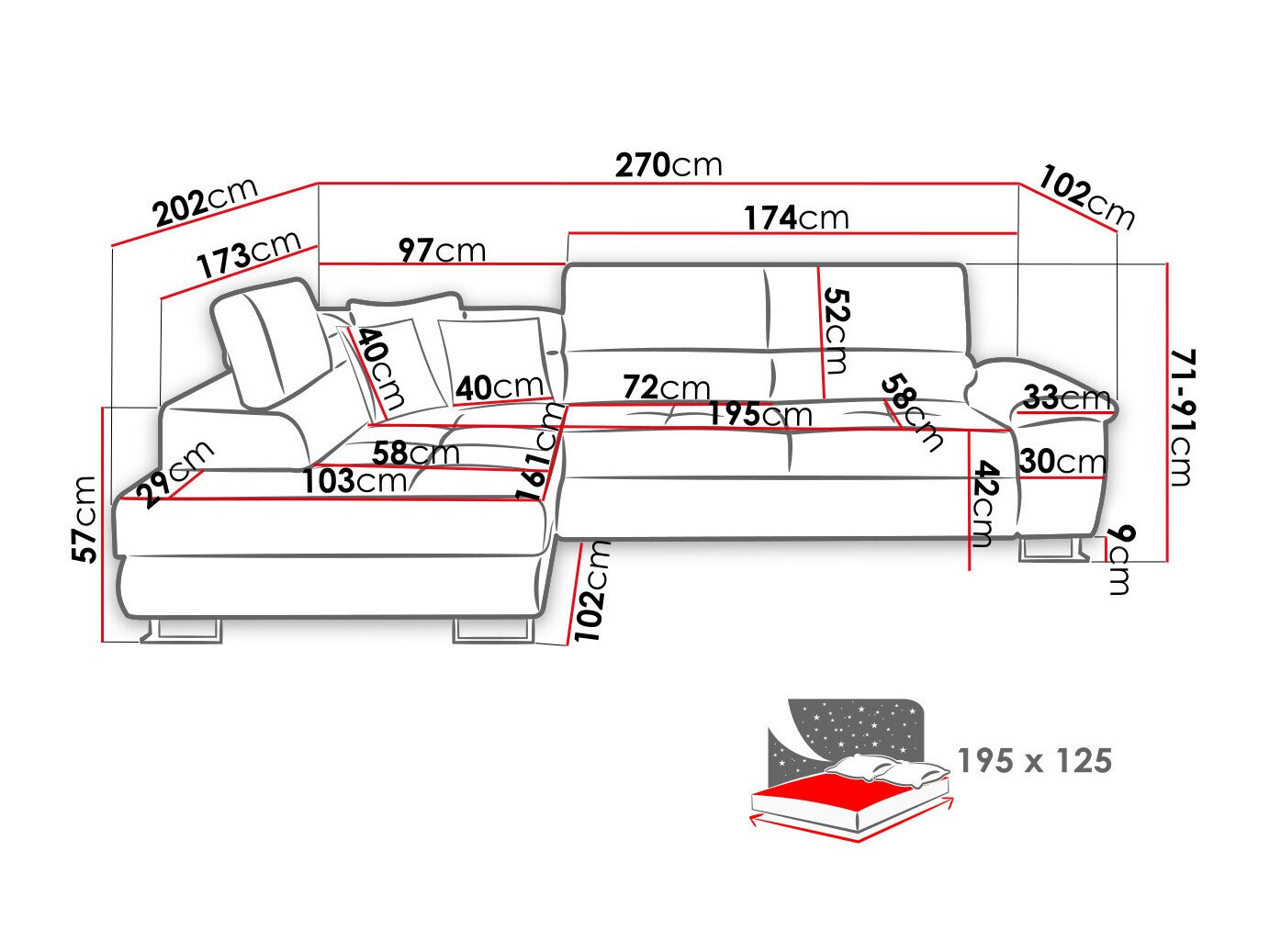 Hoekbank Comfivo 139 (Poso 110)