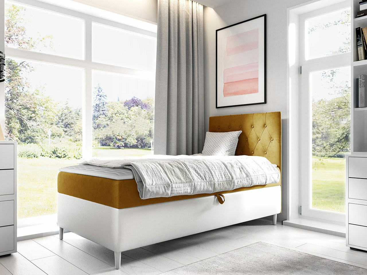 Boxspring Baltimore 171 (Soft 017 + Fresh 37)