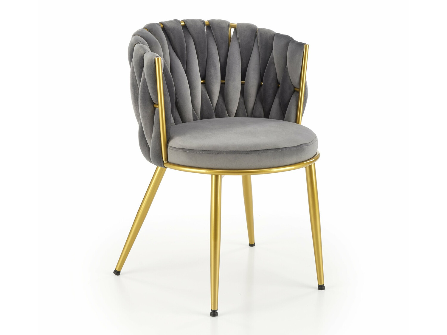 Stoel Houston 1506 (Grijs + Gouden)