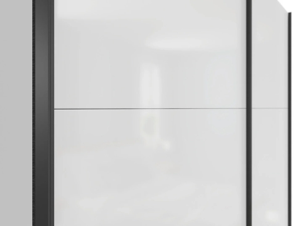 Kledingkast Livevaro 109 (Glanzend wit)