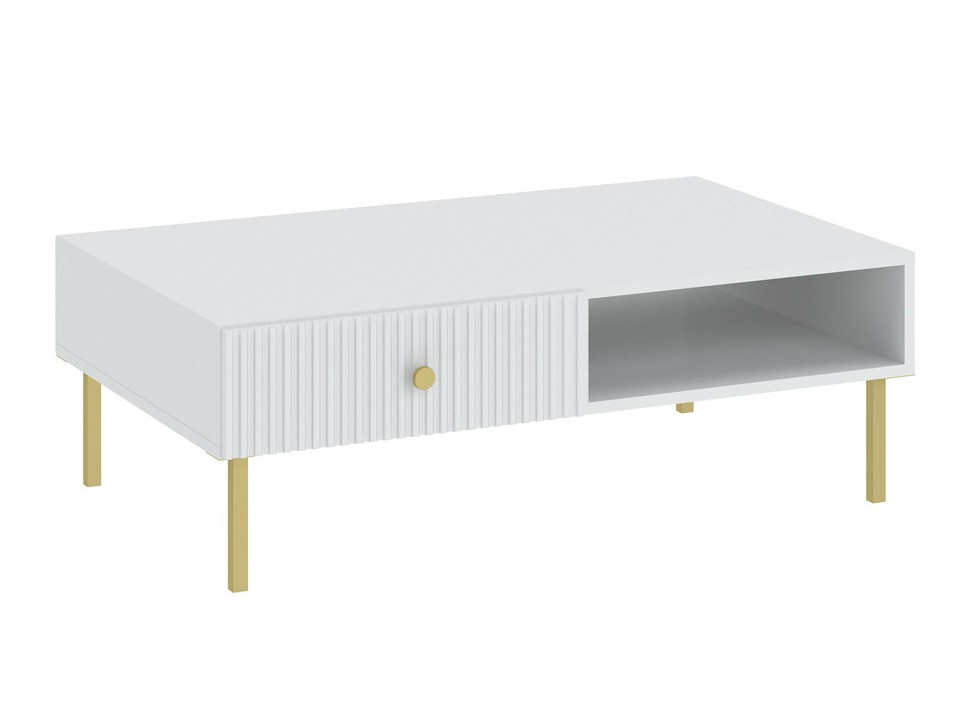 Salontafel Etliva 103 (Wit + Gouden)