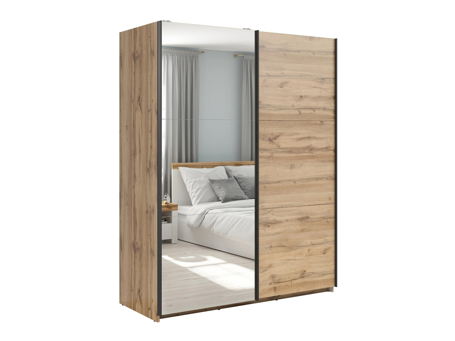 Kledingkast Livevaro 118 (Wotan eik)