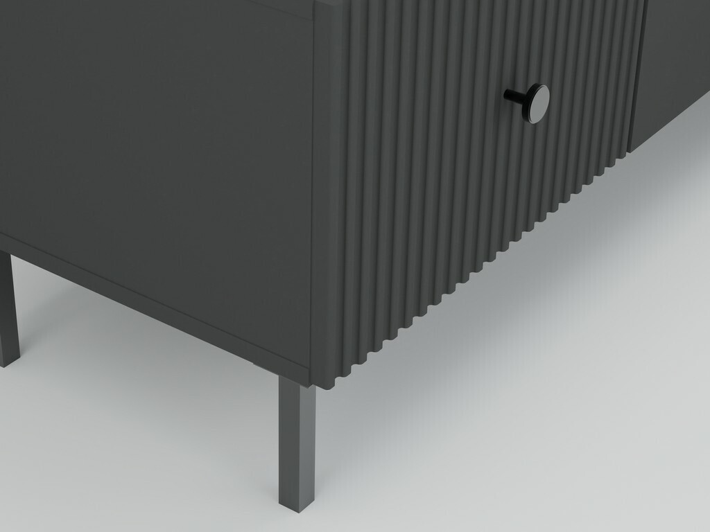 TV-meubel Etliva 105 (Antraciet)