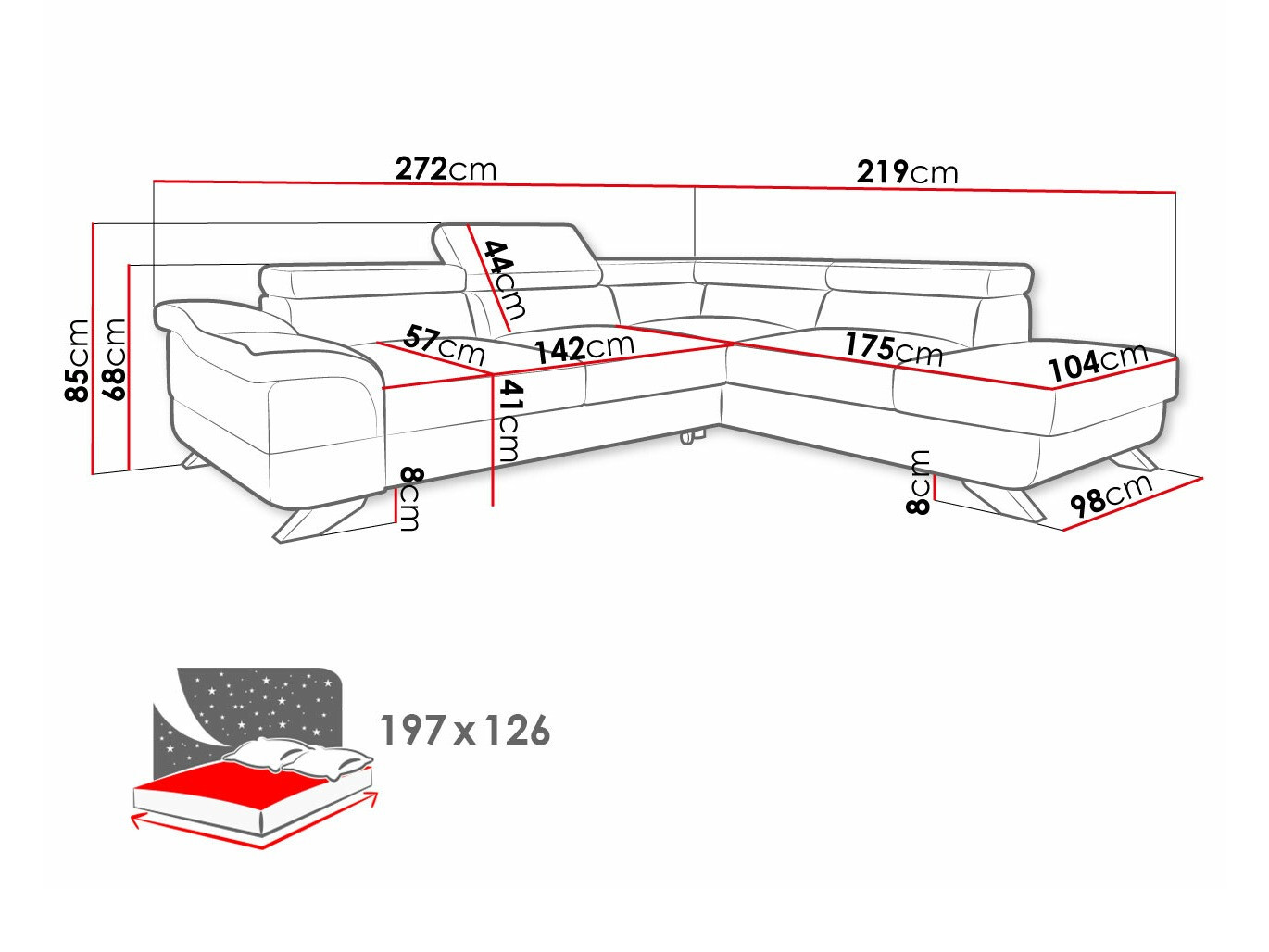 Hoekbank Lincoln 102 (Inari 24)