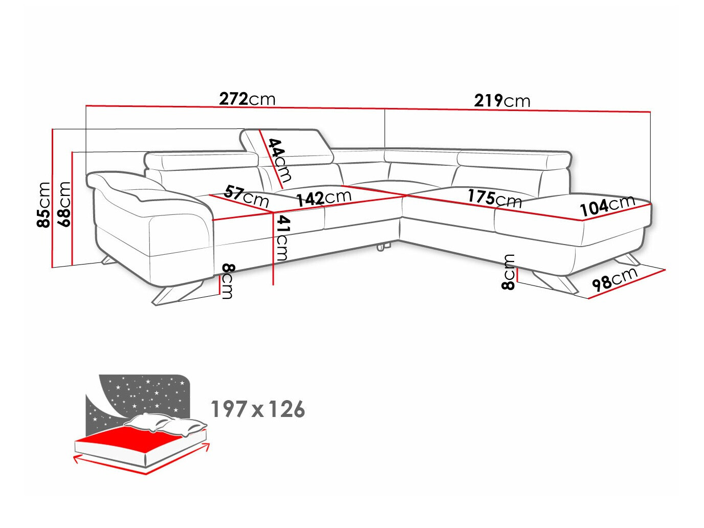 Hoekbank Lincoln 102 (Inari 24)