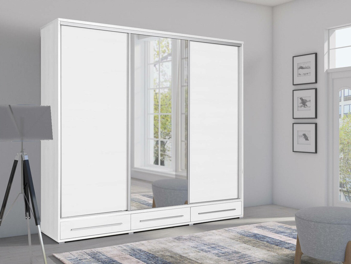 Kledingkast Murrieta 143 (Wit)