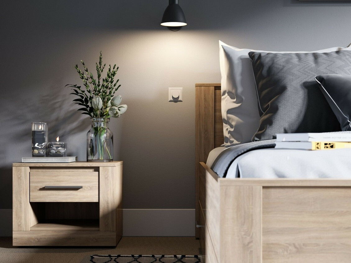 Nachtkastje Cirdelu 107 (Eiken)