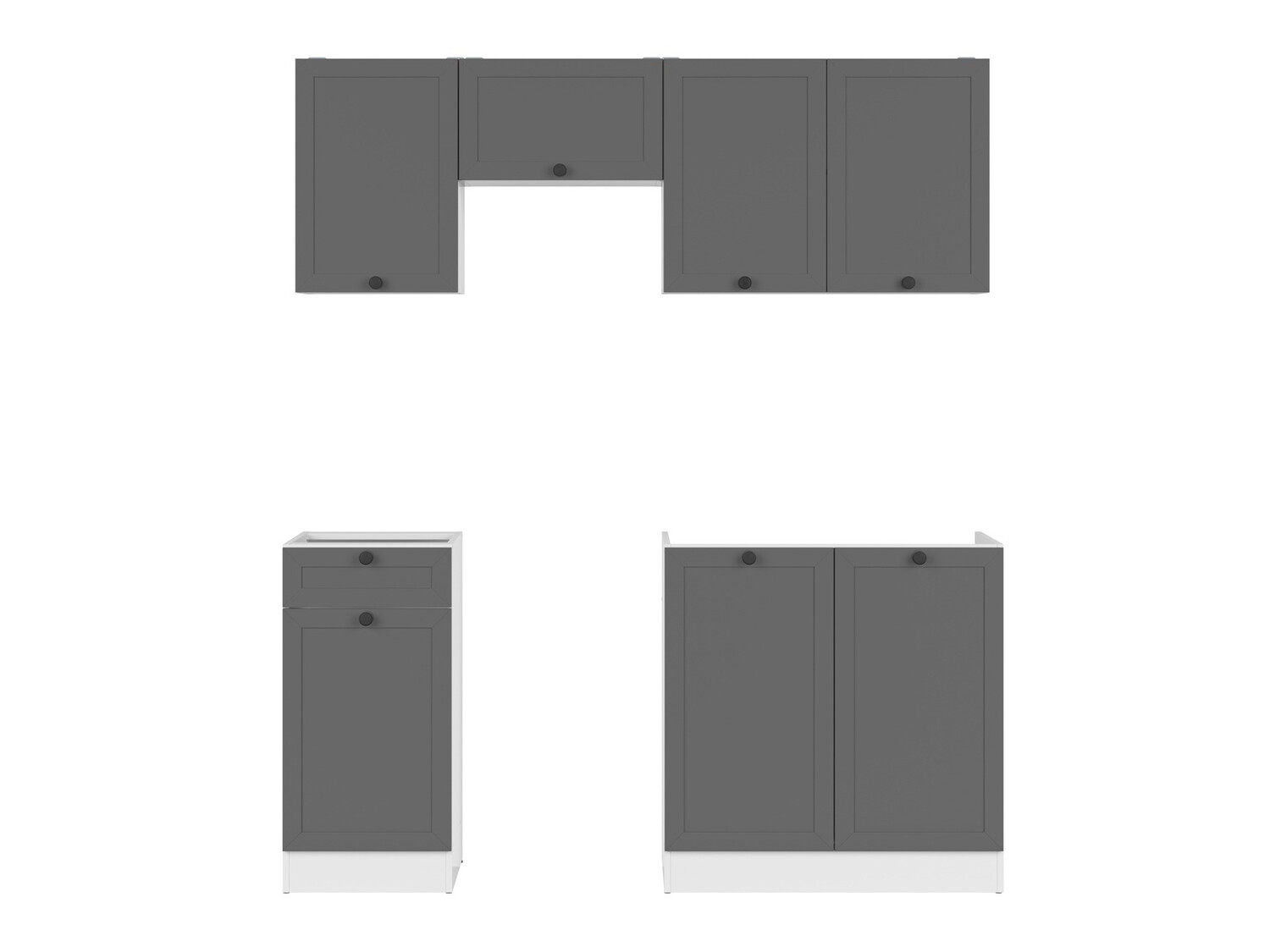 Modulaire keukenset Classic Grey 117