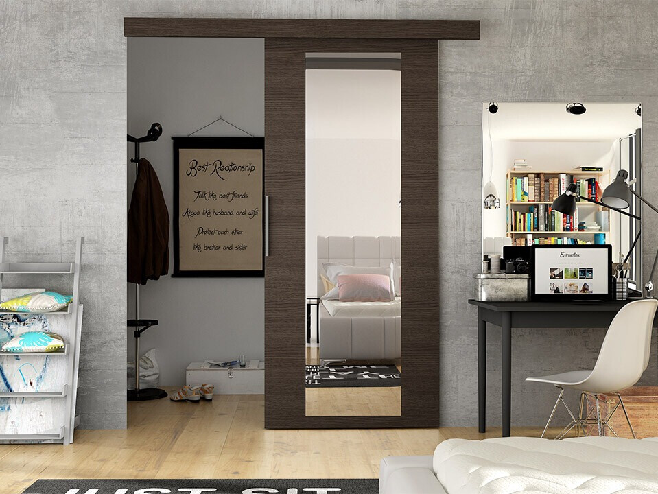 Schuifdeur Closico 175 (Bruin)