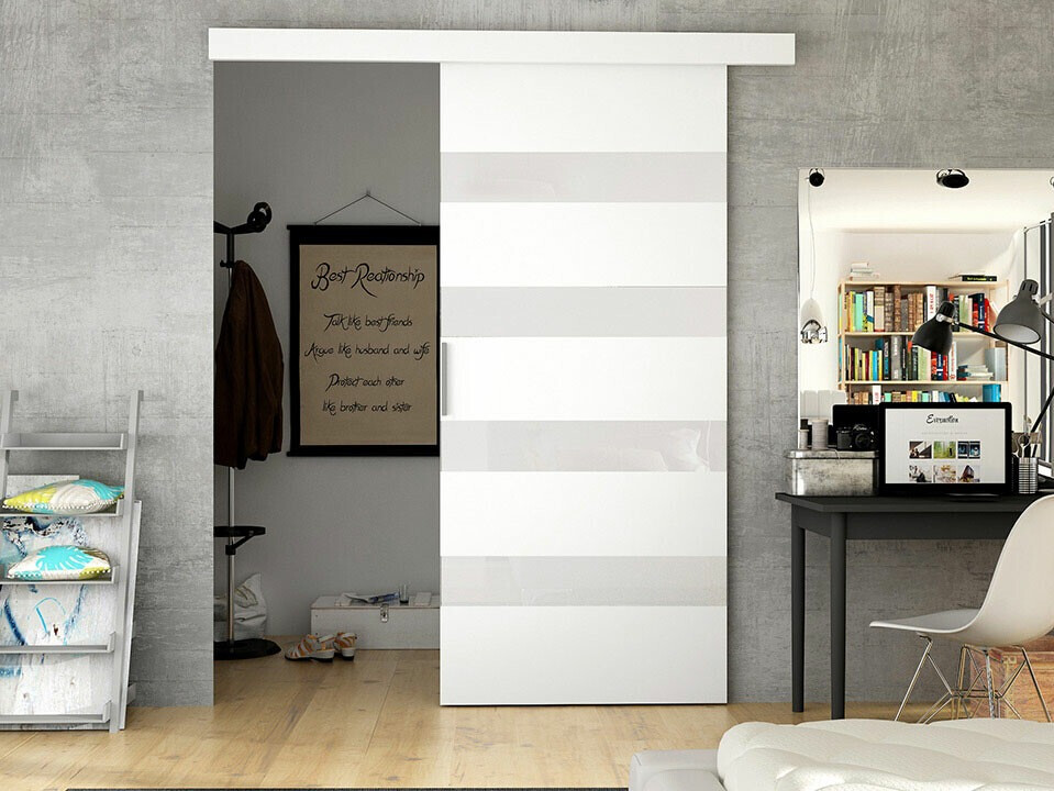 Schuifdeur Closico Materia V (Wit)