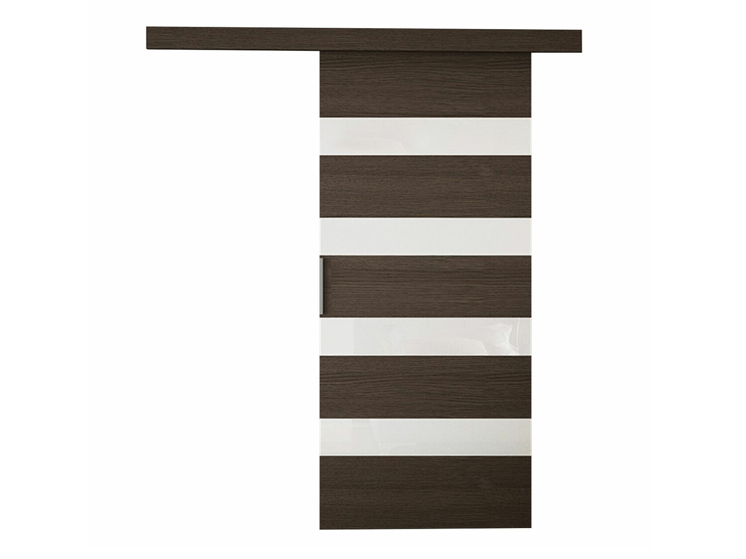 Schuifdeuren Closico 173 (Bruin + Wit)