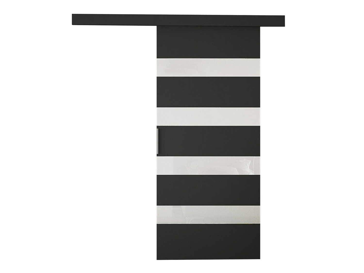 Schuifdeuren Closico 173 (Zwart + Wit)