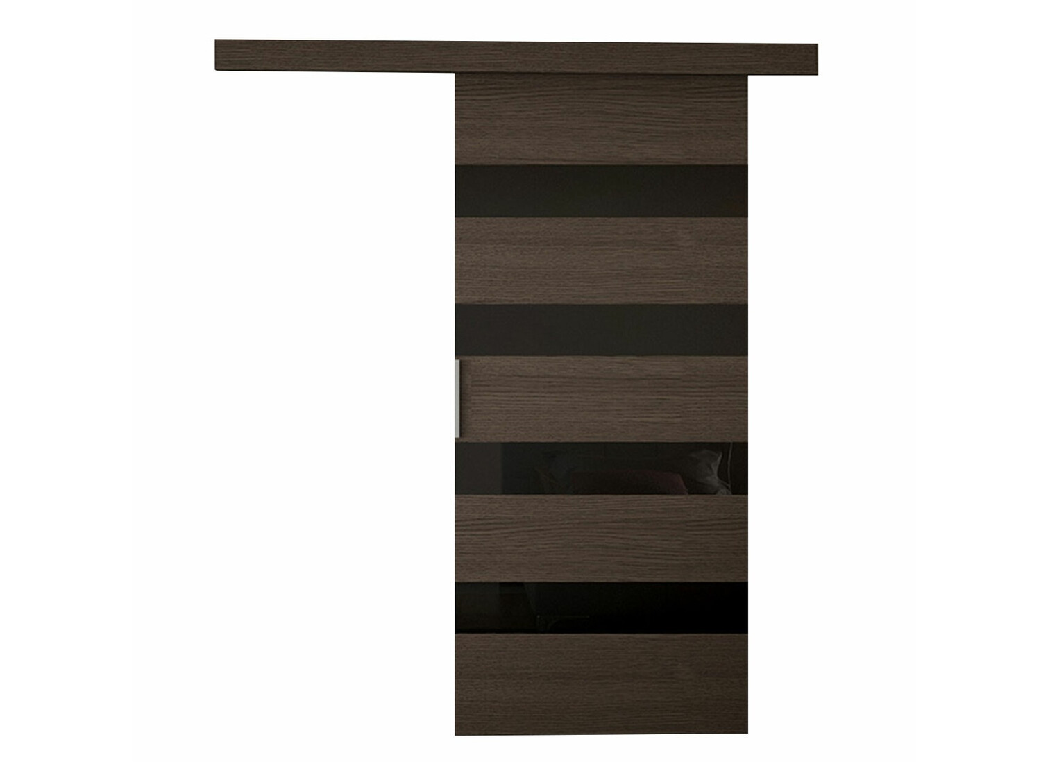 Schuifdeuren Closico 174 (Bruin + Zwart)