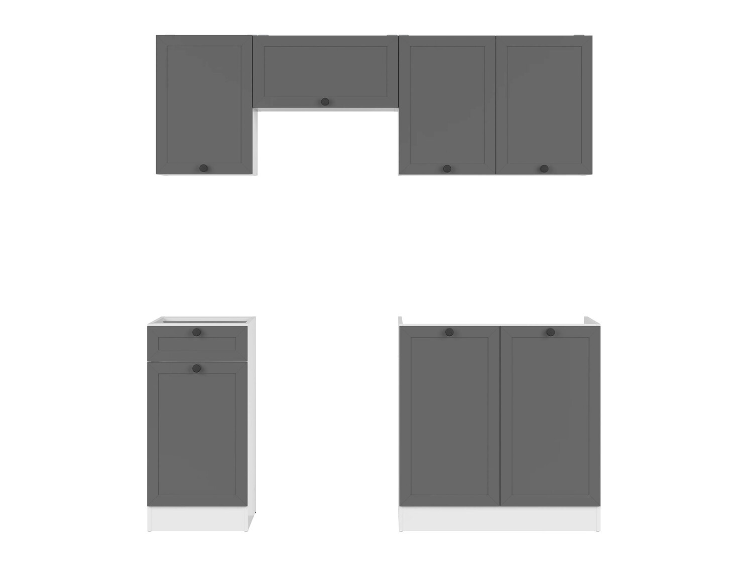 Modulaire keukenset Classic Grey 118