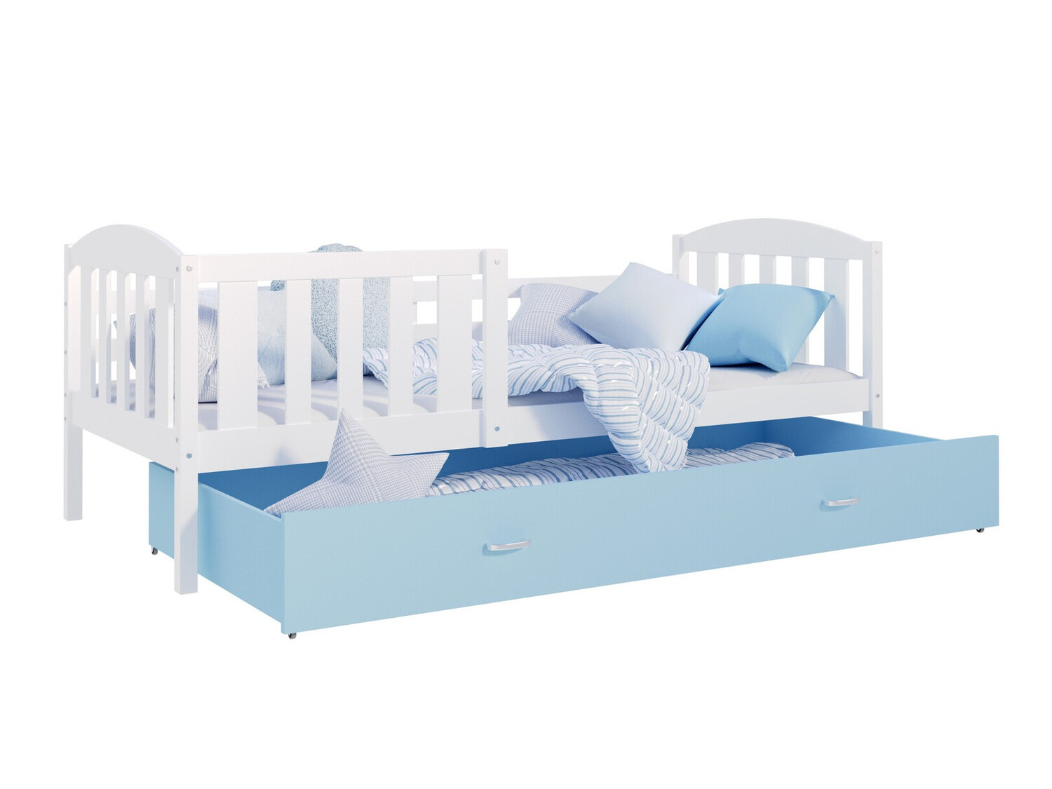 Bed Aurora 126 (Wit)
