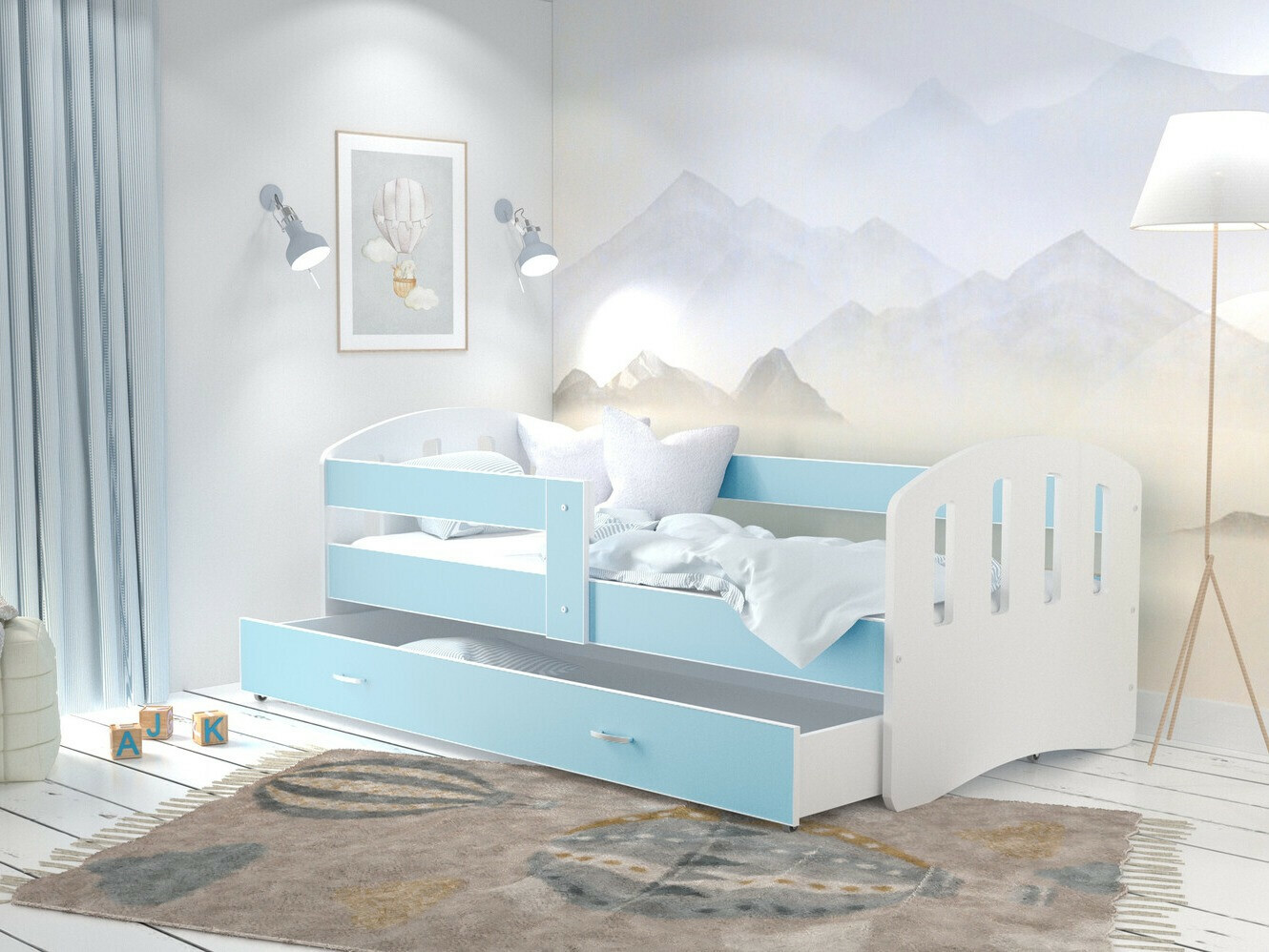 Bed Aurora 133 (Wit)