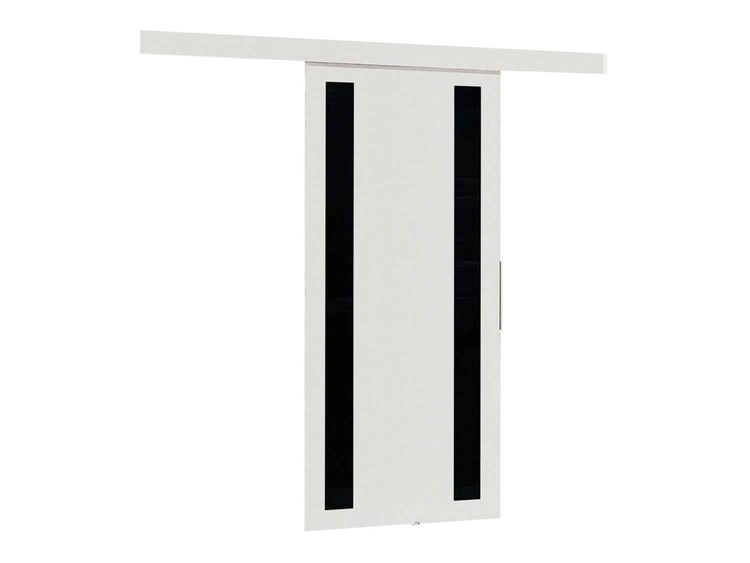 Schuifdeuren Dover 121 (Wit + Zwart)