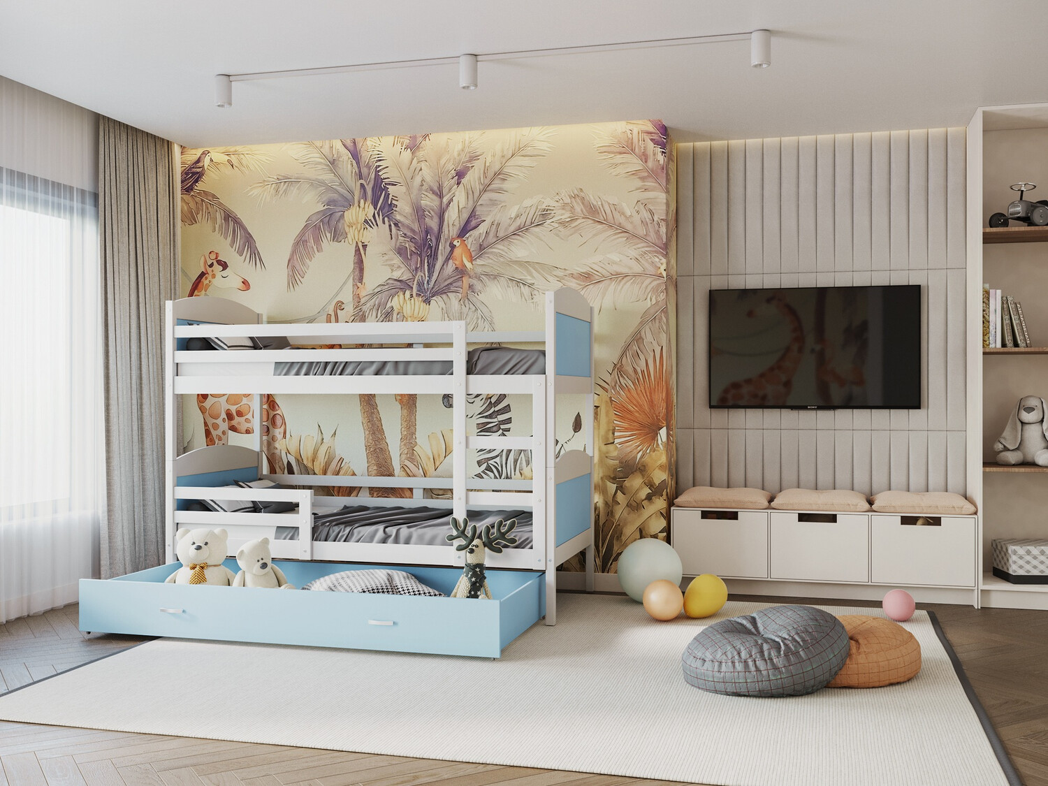 Stapelbed Aurora 102 (Wit)