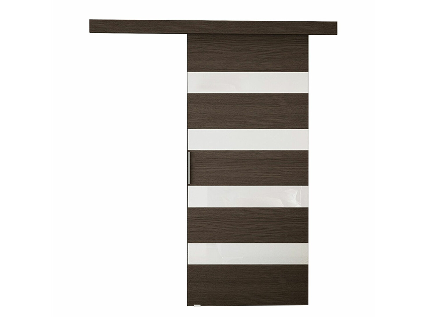 Schuifdeur Closico 179 (Bruin + Wit)