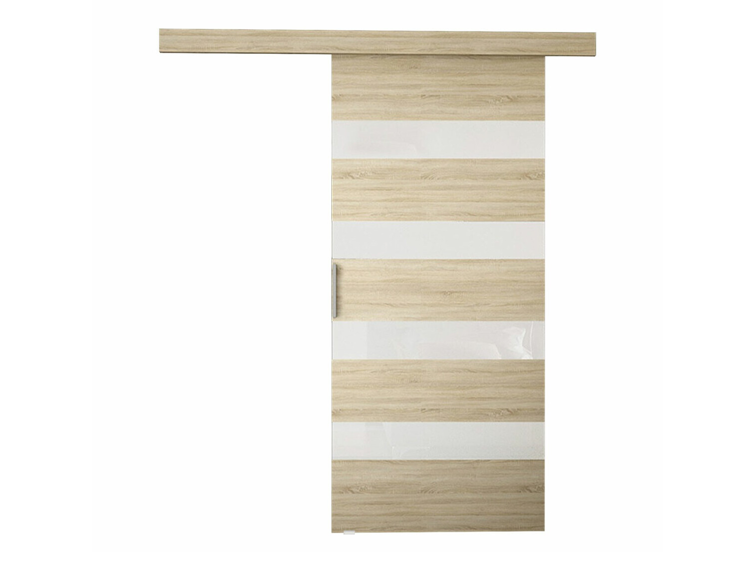 Schuifdeur Closico 179 (Sonoma eik + Wit)