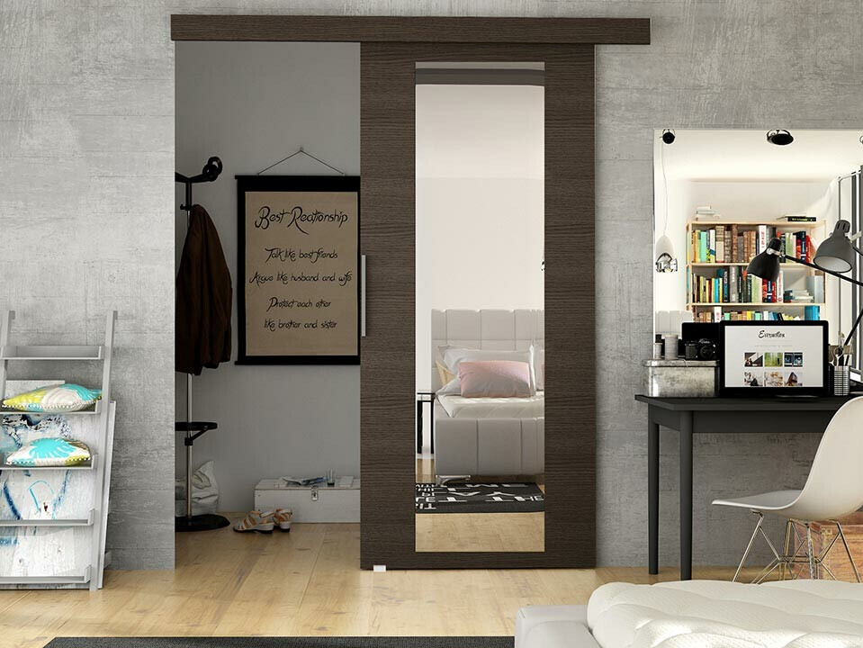 Schuifdeur Closico 180 (Bruin)