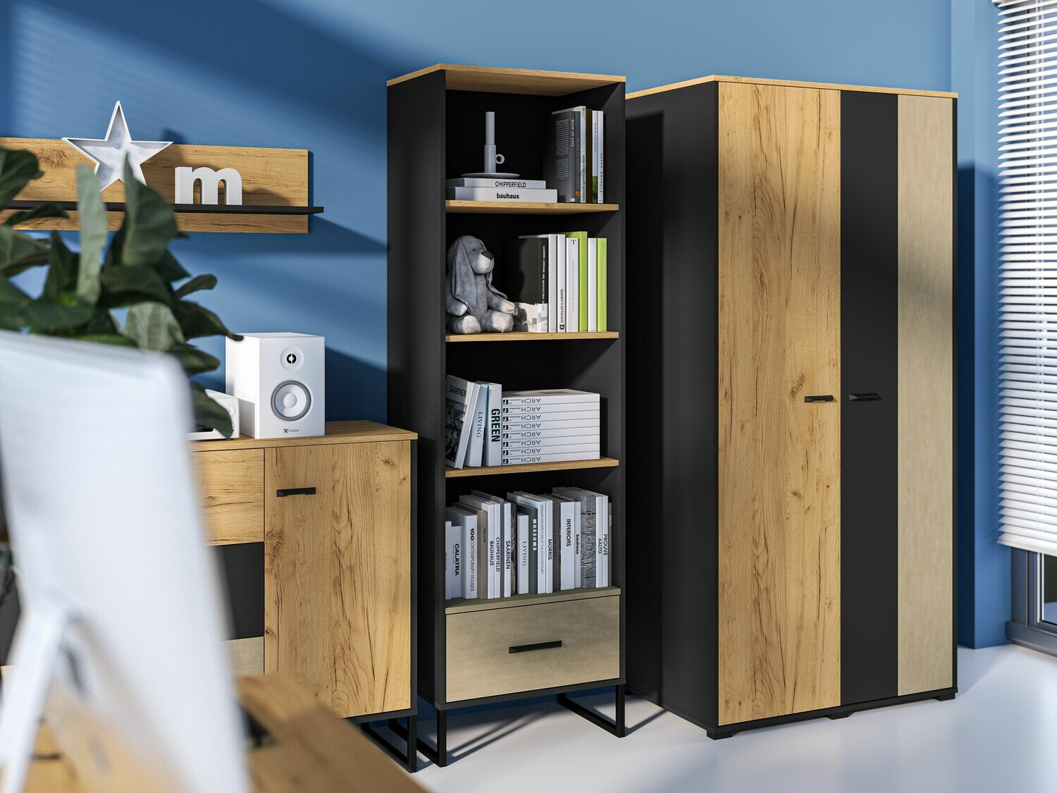 Boekenkast Tortiva 102