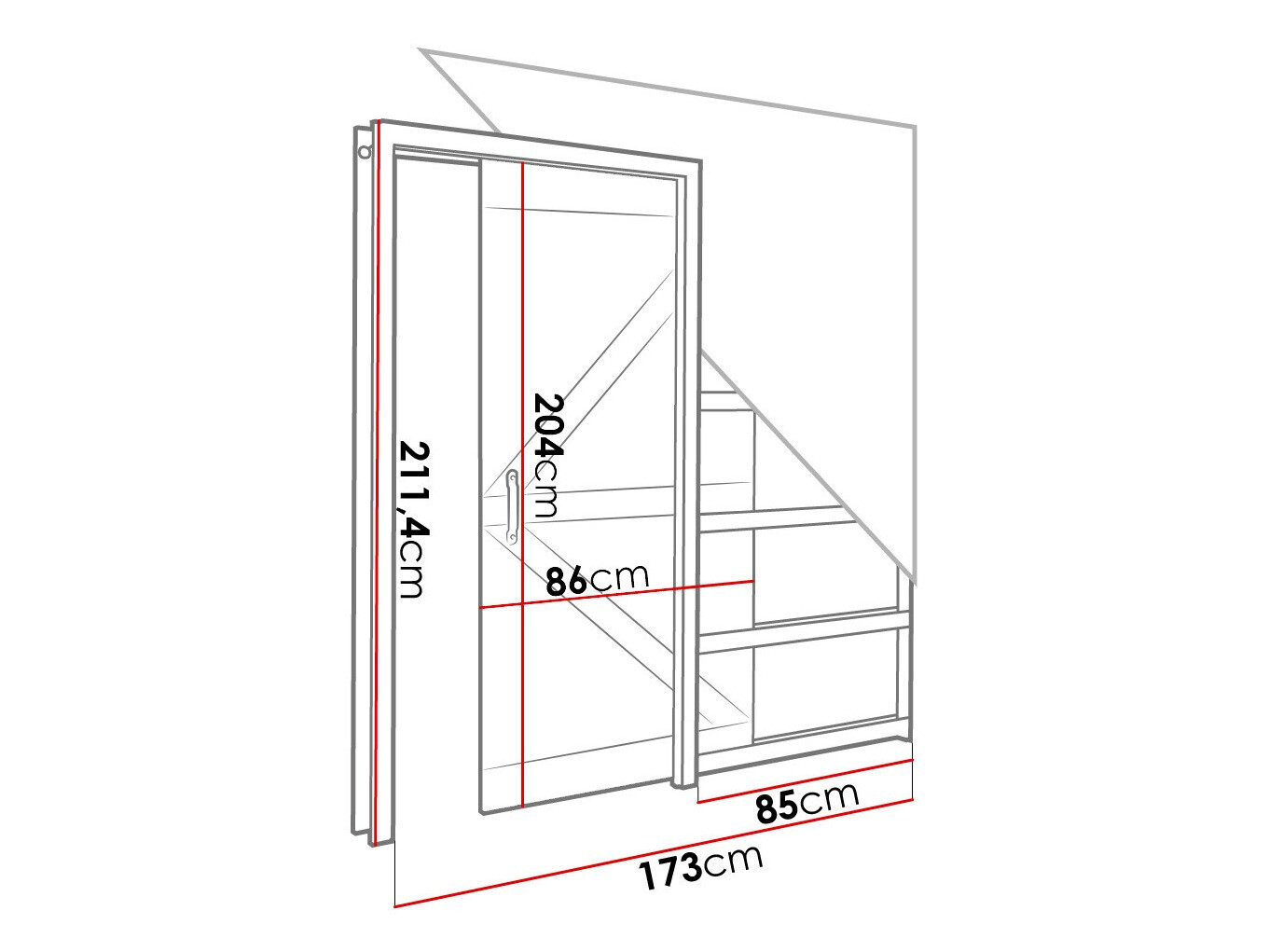 Schuifdeuren Dover 177